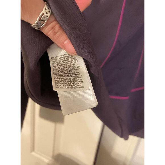 The North Face Half Zip Purple and Pink Jogging Jacket Size Medium - Picture 2 of 6